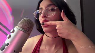 Senadeska – Öpücük ve lens licking ASMR (sonu favorim)